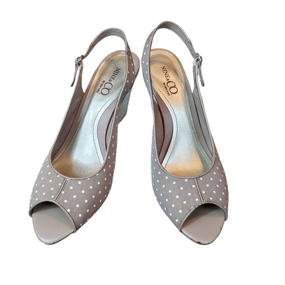 Nine & Co by Nine West Taupe/Cream Espadrilles - Picture 9 of 16